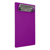 Lila Mini Klemmbrett (Schrägansicht)