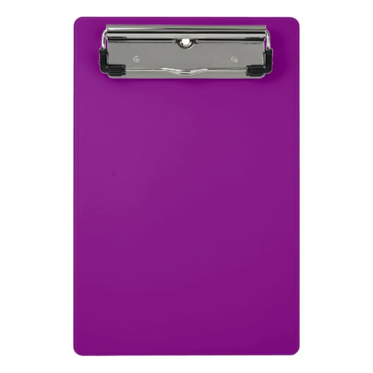 Lila Mini Klemmbrett (Vorderseite)