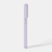 Lila Minimal Monogramm iPhone-Hülle iPhone Hülle (Rechte Seite)