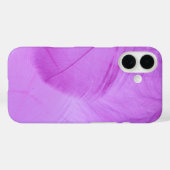 Lila Minimalistisch Case-Mate iPhone Hülle (Rückseite (Horizontal))