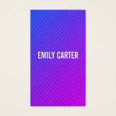 Lila Minimalistische Mischung (Vorderseite)