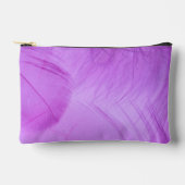 Lila Minimalistischer Makeup Zubehörtasche (Vorderseite)