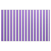 Lila, Minzcreme und dunkelgrüne Linien Stoff (Fat Quarter (45,7 x 55,9 cm))