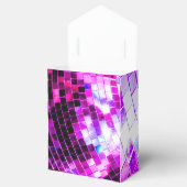 Lila Mirror Disco Ball Geschenkschachtel (Geöffnet)
