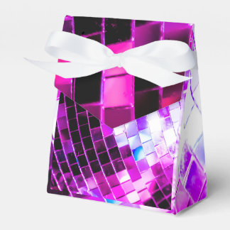 Lila Mirror Disco Ball Geschenkschachtel