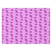 Lila Mirrored Hearts Tischdecke (Vorderseite (Horizontal))