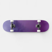 Lila Mist Abstrakt Skateboard (Horizontal)