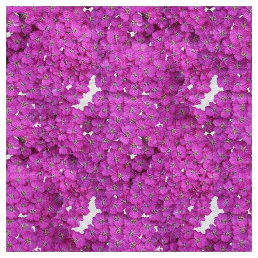 Lila mit Blumenmuster Stoff (Muster)