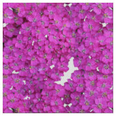Lila mit Blumenmuster Stoff (Nahaufnahme)