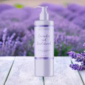 Lila mit lila Etikett für Folienkosmetik