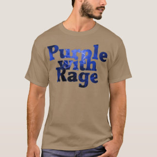 Lila mit Rage 1 T-Shirt