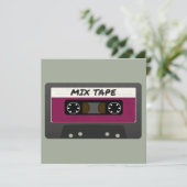 Lila Mix-Tape - 80er und Retro-Inspiriert Geschenk (Stehend Vorderseite)