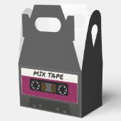 Lila Mix-Tape - 80er und Retro-Inspiriert Geschenk Geschenkschachtel (Geöffnet)