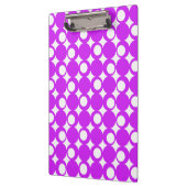 Lila Mod-Ball-Entwurf @ Emporio Moffa Klemmbrett (Links)