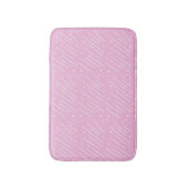 Lila Mod Bath Mat Badematte (Vorderseite Vertikal)