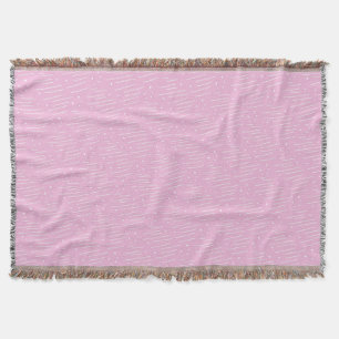 Lila Mod-Throw-Blanket Decke