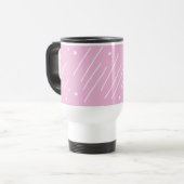 Lila Mod Travel Mug Reisebecher (Vorderseite Links)