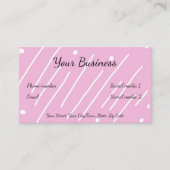 Lila Mod-Visitenkarten Visitenkarte (Vorderseite)