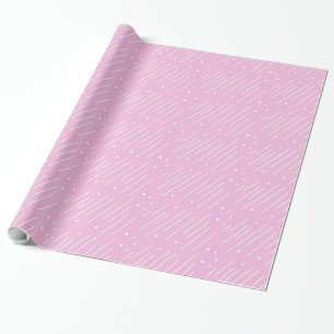 Lila Mod Wrapper Geschenkpapier