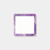 Lila, moderne alkoholfreie Tinten Post-it Klebezettel (Vorderseite)