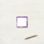 Lila, moderne alkoholfreie Tinten Post-it Klebezettel (Auf Schreibtisch)