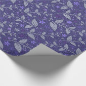 Lila Moderne Elegante Geschenkpapier (Ecke)