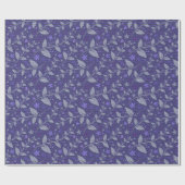 Lila Moderne Elegante Geschenkpapier (Flach)