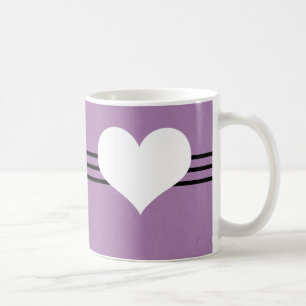 Lila Moderne Tasse