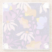 Lila Moderner Untersetzer (Rückseite)