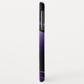 Lila modernes geometrisches Design Case-Mate iPhone Hülle (Hinten/Links)