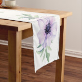 "Lila Mohn" Kurzer Tischläufer (Beispiel)