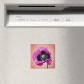Lila Mohn Magnet (In Situ (Geschirrspüler))