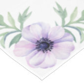 "Lila Mohn" Tischdecke (Schrägansicht)