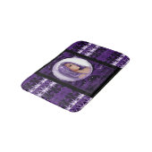 Lila Mohnkind Badematte (Schrägansicht)