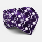 Lila Mohnkind Krawatte (Gerollt)