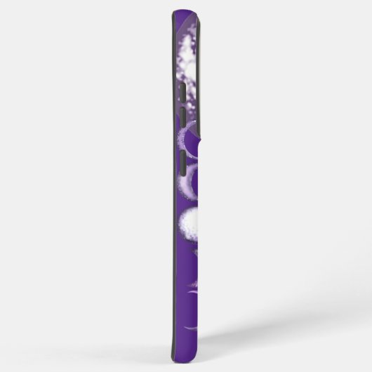 Lila Mohnkind Samsung Galaxy Hülle (Rechte Seite)