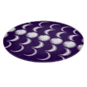 Lila Mohnkind Schneidebrett (Ecke)