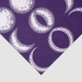 Lila Mohnkind Seidenpapier (Detail)