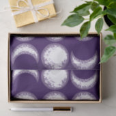 Lila Mohnkind Seidenpapier (Geschenk)