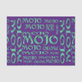 Lila Mojo-Papierpapier Seidenpapier (Vorderseite)