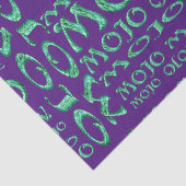 Lila Mojo-Papierpapier Seidenpapier (Ausschnitt)