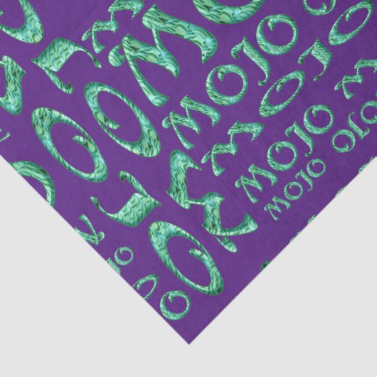 Lila Mojo-Papierpapier Seidenpapier (Ausschnitt)