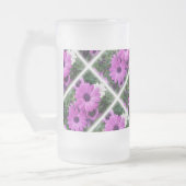 Lila Molkereien Mattglas Bierglas (Links)
