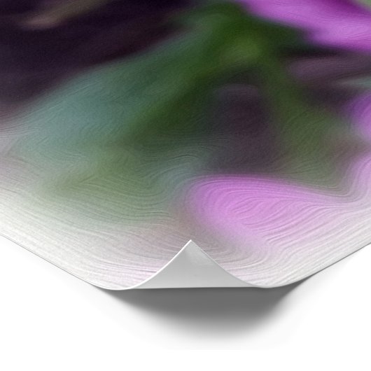 Lila Molkereien Poster (Ecke)