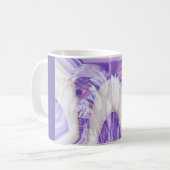 Lila Momente Kaffeetasse (Vorderseite Links)