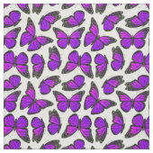 Lila Monarch-Schmetterlings-Muster Stoff (Muster)