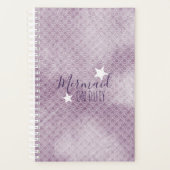 Lila Monatsmagazin Planer (Vorderseite)