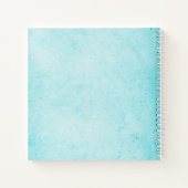 Lila Mond Notizblock (Rückseite)