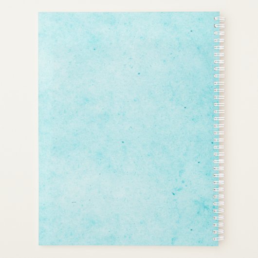 Lila Mond Planer (Rückseite)