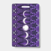 Lila Mondkind Ausweis (Rückseite)